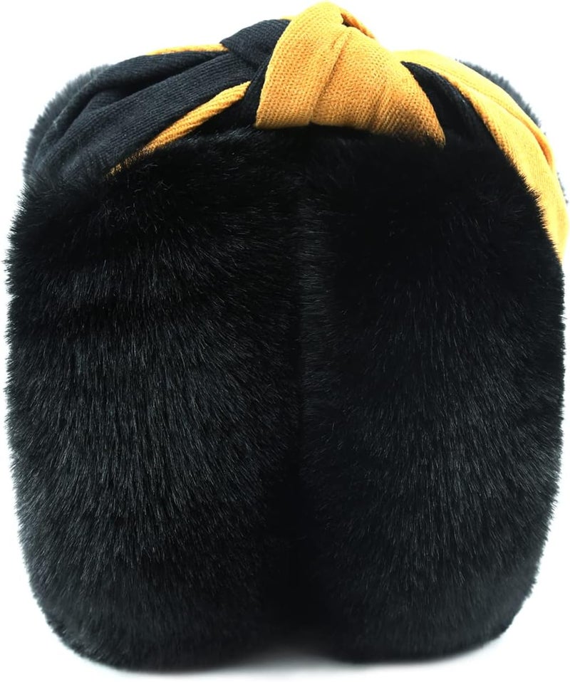 FSTEOE Women Winter Ear Muffs Foldable Girl Ear Warmer Fashion Furry Earmuff Soft Ear Cover Cold Weather - Image 1